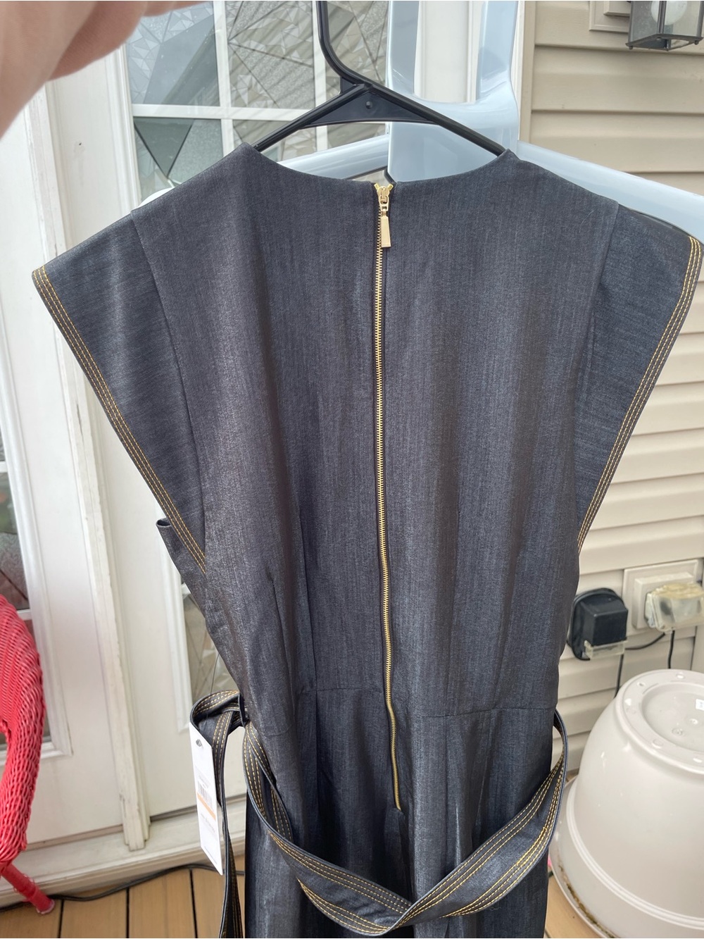 CK V-Neck Jumpsuit - Picture 4 of 5